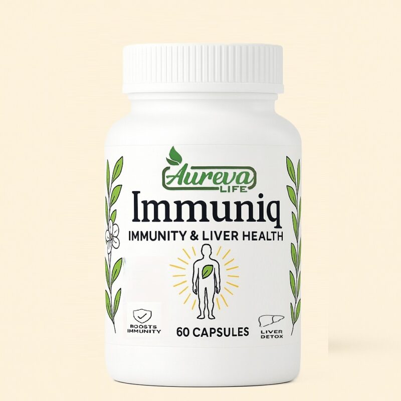 immunity & liver health support capsules