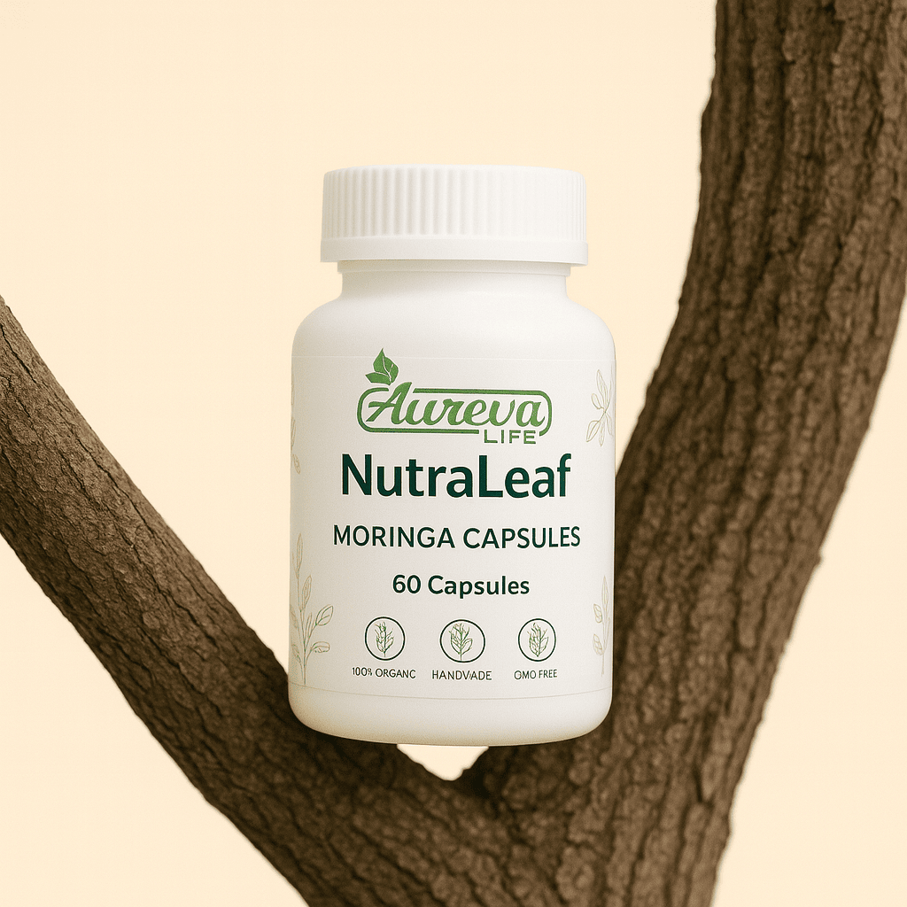 6 organic moringa capsules
