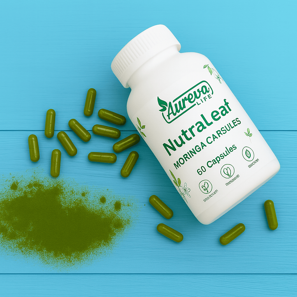 7 natural moringa powder